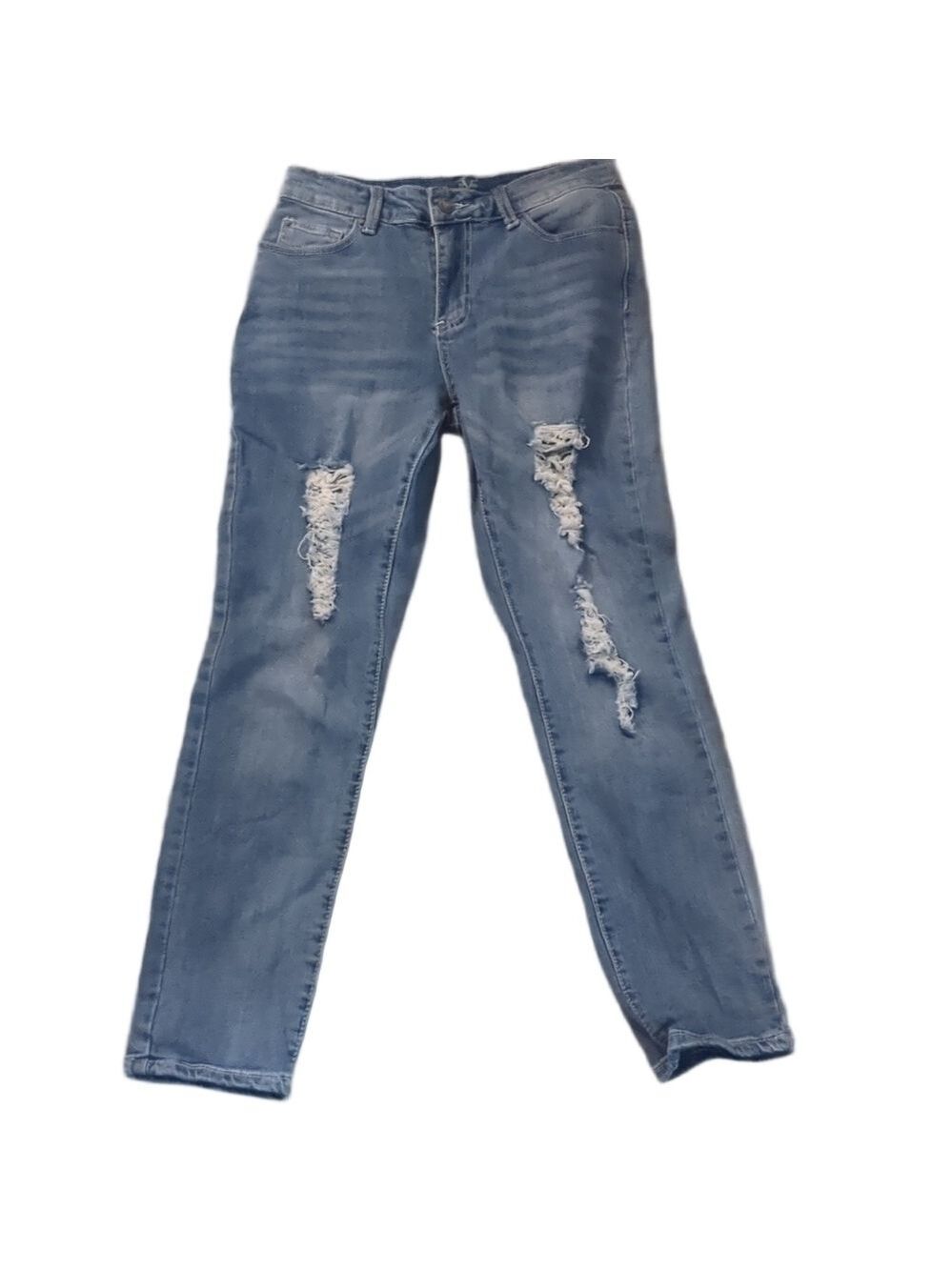 Versace Italia V 19 69 abbigliamento sportivo SRL distressed jeans size 26/2